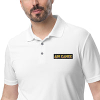 New Aim Games Logo Adidas UPF50+ Polo Shirt