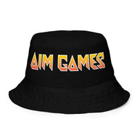 Aim Games Icon and Logo Reversible bucket hat