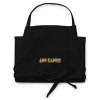 Aim Games Embroidered Apron