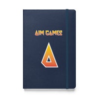 Aim Games Hardcover bound notebook