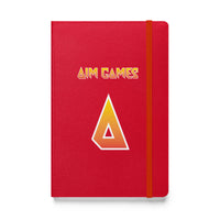 Aim Games Hardcover bound notebook