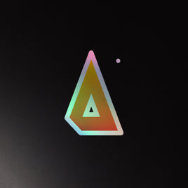 Aim Games Icon Holographic stickers