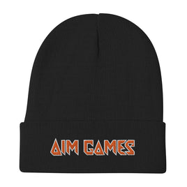 Aim Games Embroidered Beanie