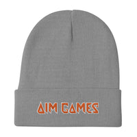 Aim Games Embroidered Beanie