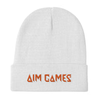 Aim Games Embroidered Beanie