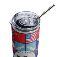 Aim Games Stainless Steel Hot/Cold Tumbler