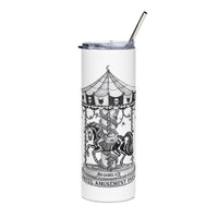 H7X Awful Amusement Park Carousel Stainless steel tumbler