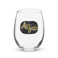 Aim Games Stemless Wine Glass