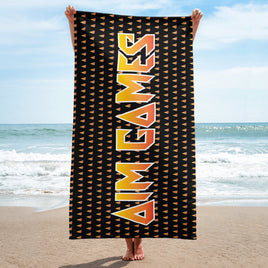 Aim Games logo Towel