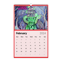 Aim Games 2024 Wall Calendar