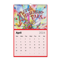 Aim Games 2024 Wall Calendar