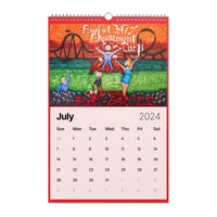 Aim Games 2024 Wall Calendar