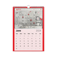 Aim Games 2024 Wall Calendar